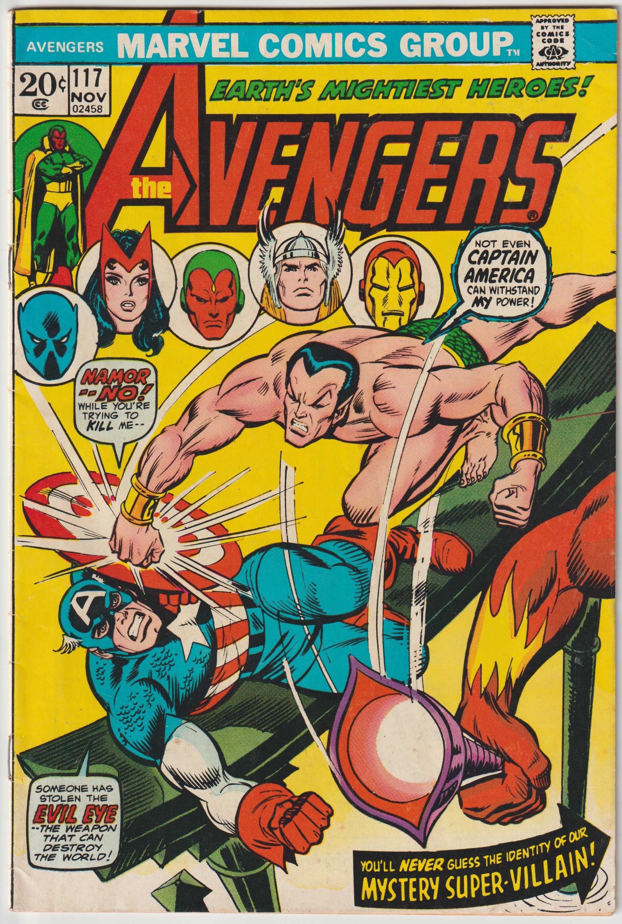 Avengers #117  (1973) | Odin's Place