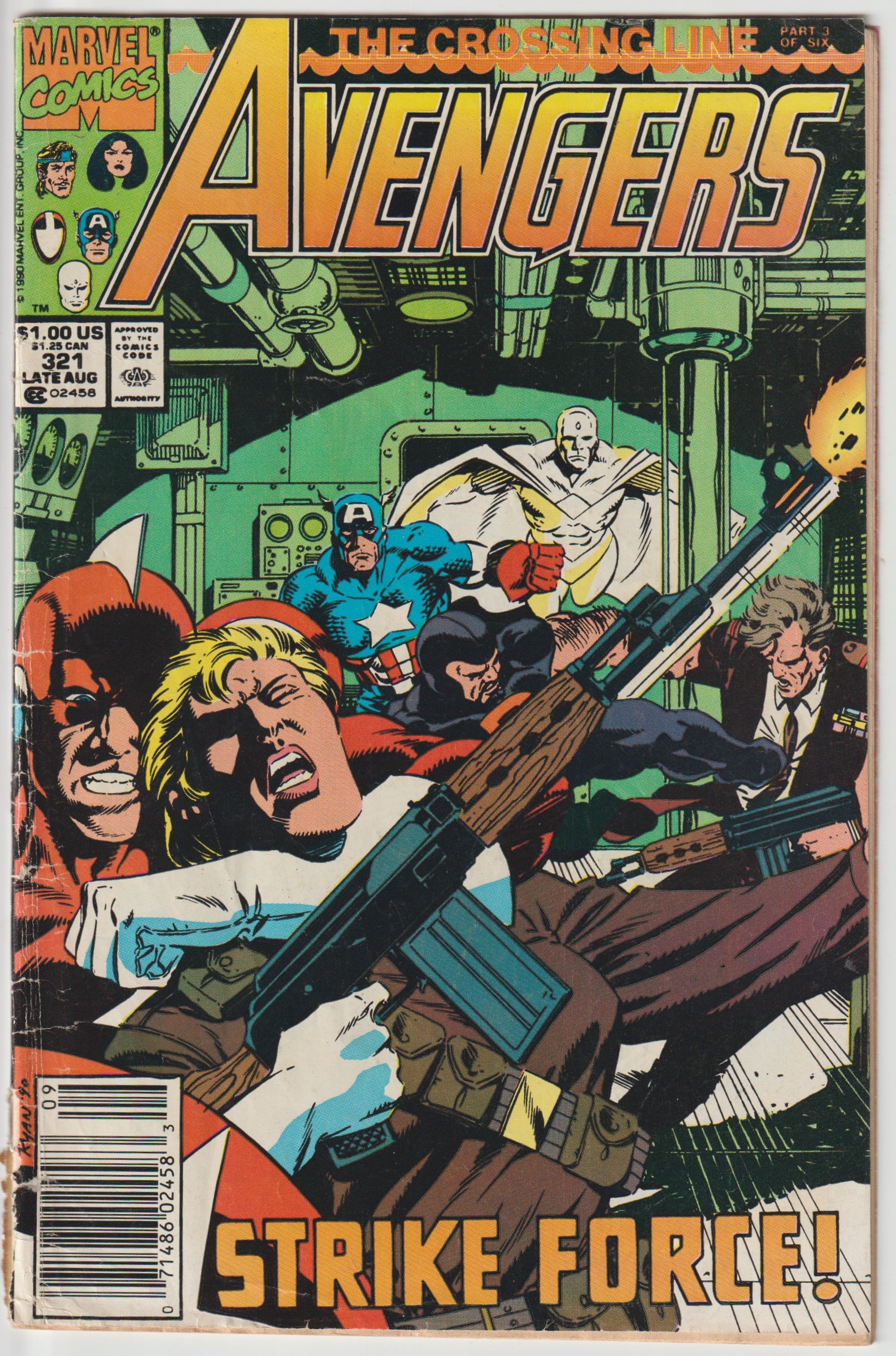 Avengers #321 (1990) | Odin's Place