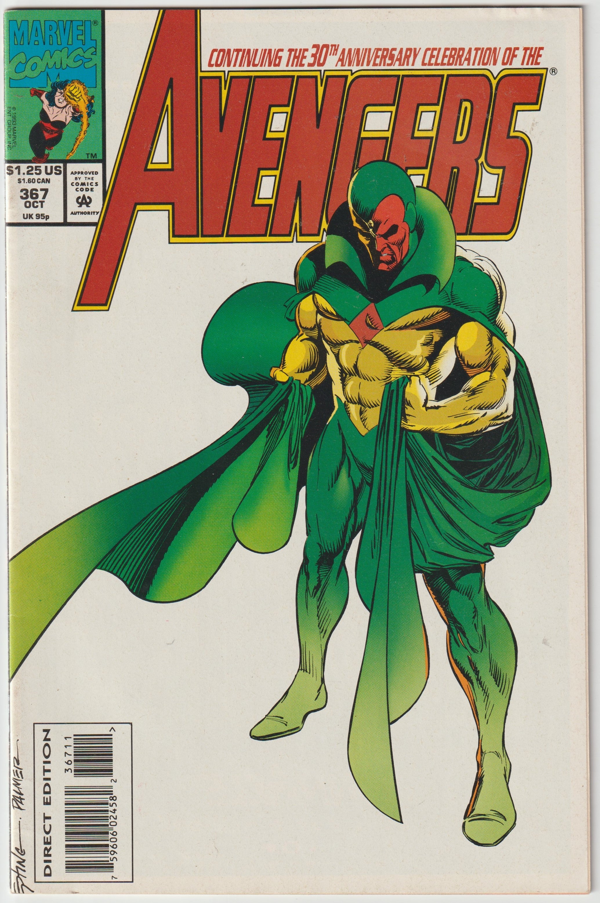 Avengers #367 (1993) | Odin's Place