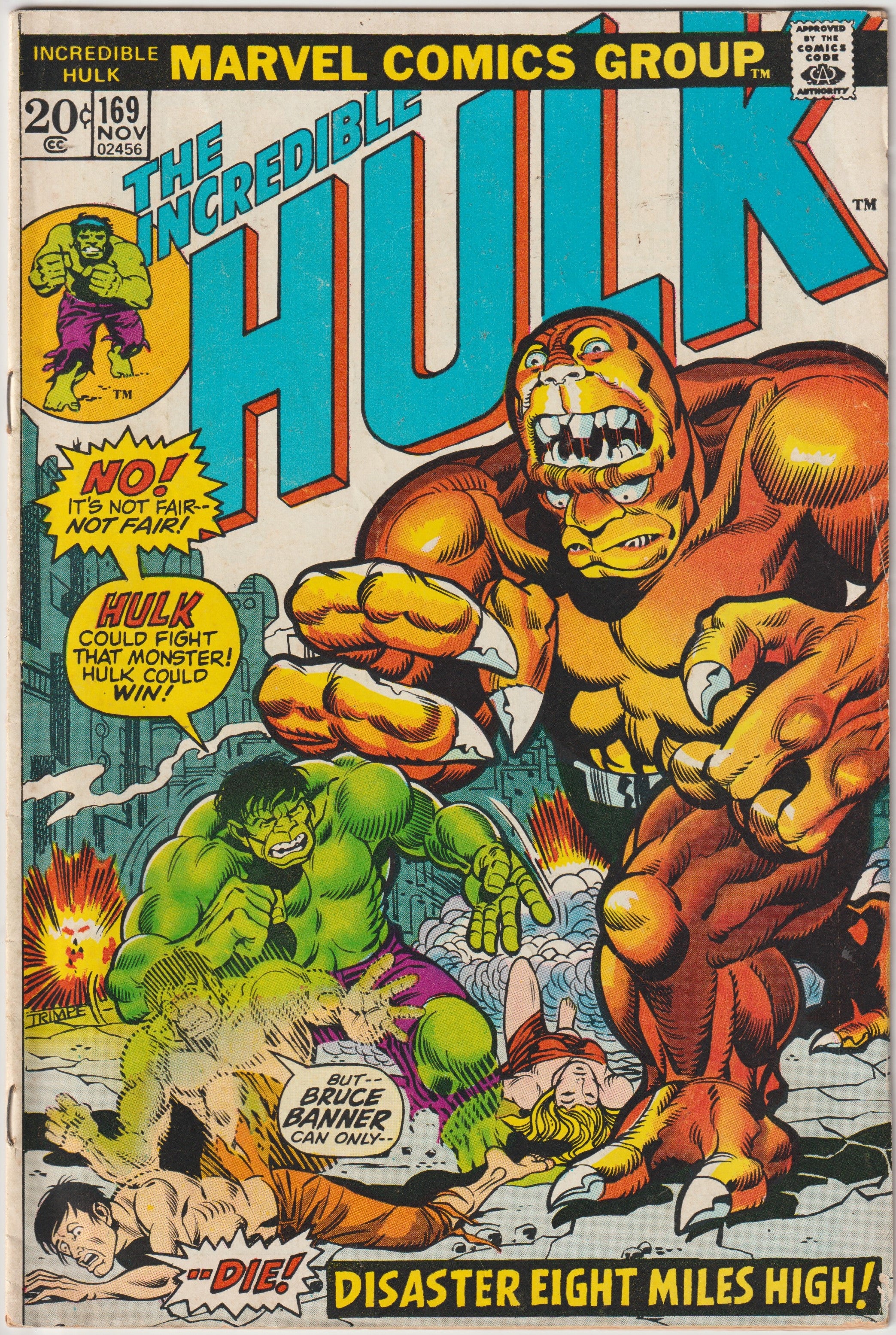 The Incredible Hulk #169 (1973) | Odin's Place