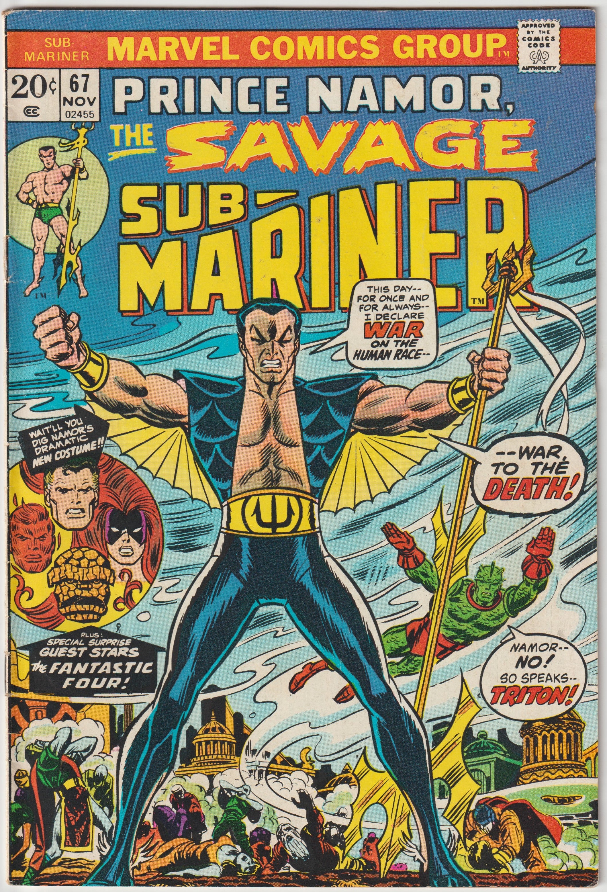 Sub-mariner #67 (1973) | Odin's Place