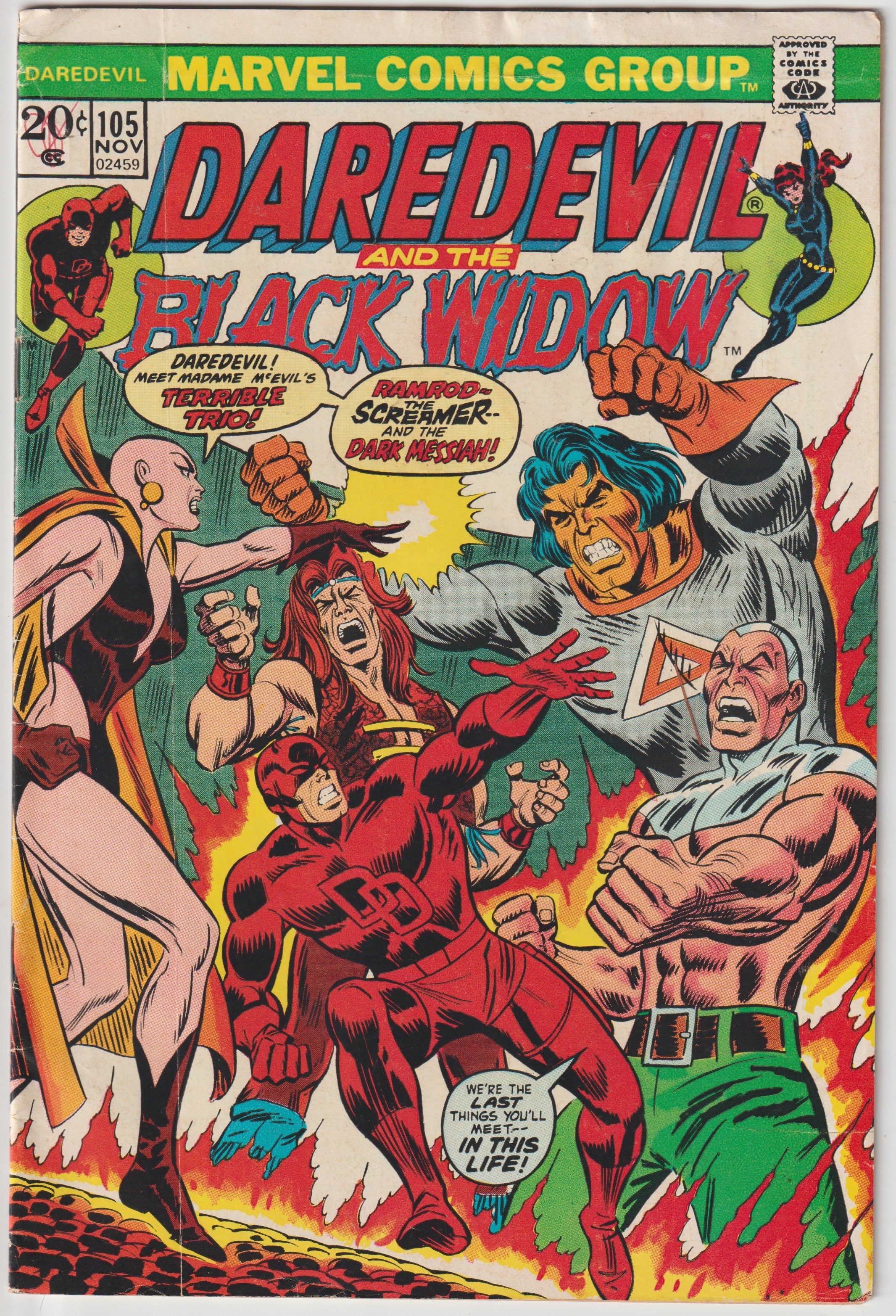 Daredevil #105 (1973) | Odin's Place