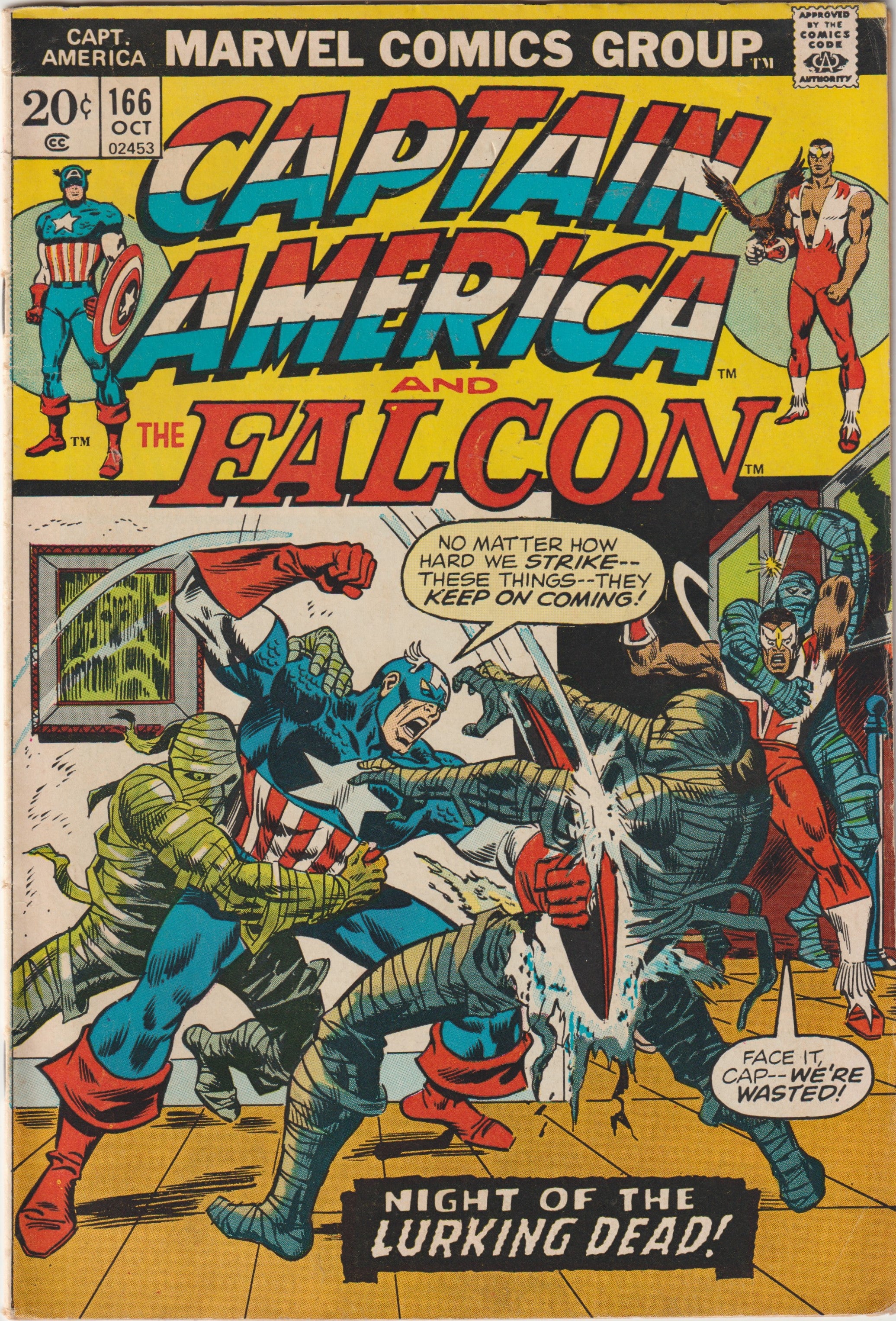 Captain America #166 (1973) | Odin's Place