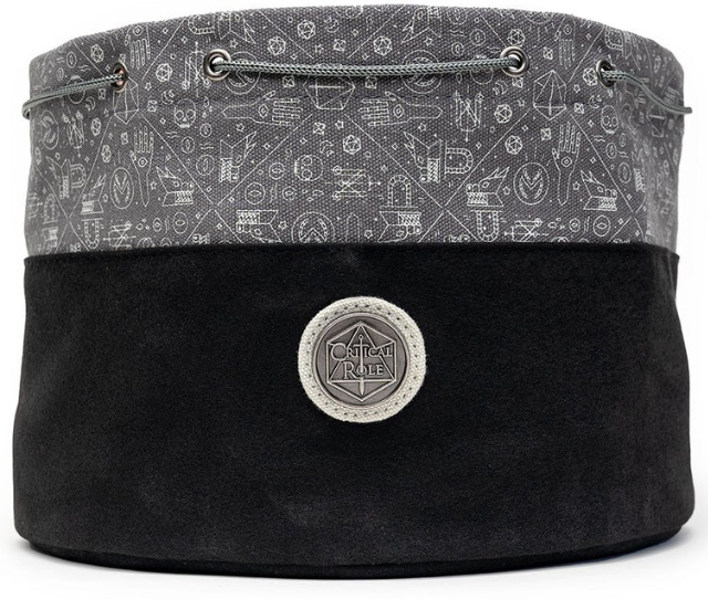 Critical Role Bailey's Black Dice Bag of Hoarding | Odin's Place