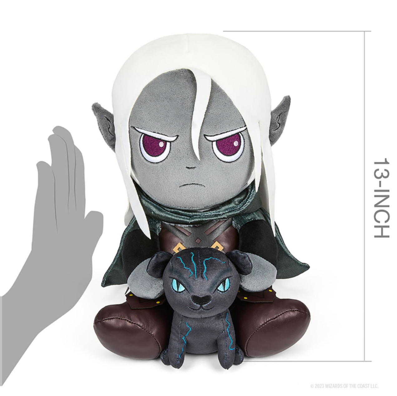 Dungeons & Dragons: Drizzt and Guenhwyvar 13 inch Plush | Odin's Place