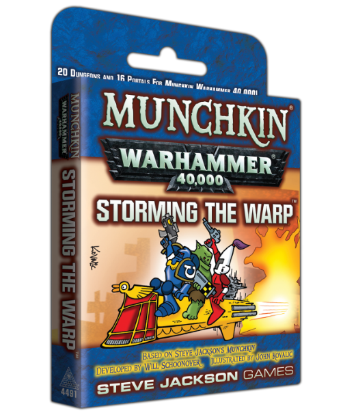 Munchkin Warhammer 40K: Storming the Warp | Odin's Place