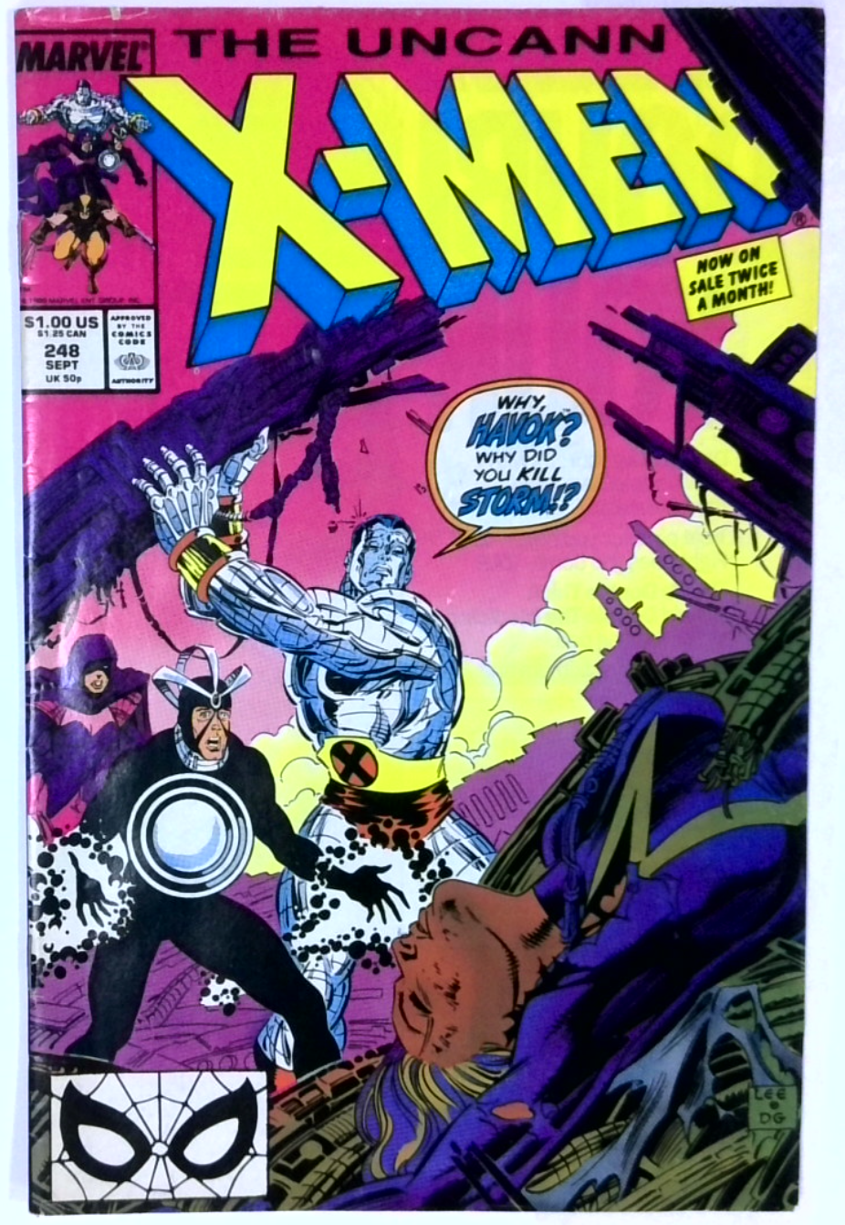 Uncanny X-men #248 1989 | Odin's Place