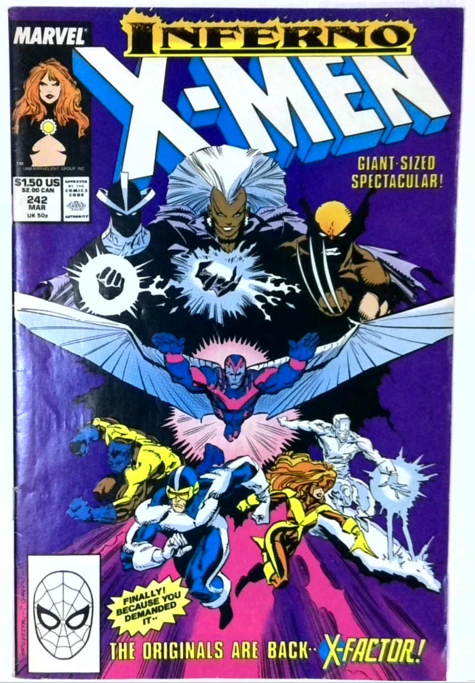 Uncanny X-men #242 1989 | Odin's Place