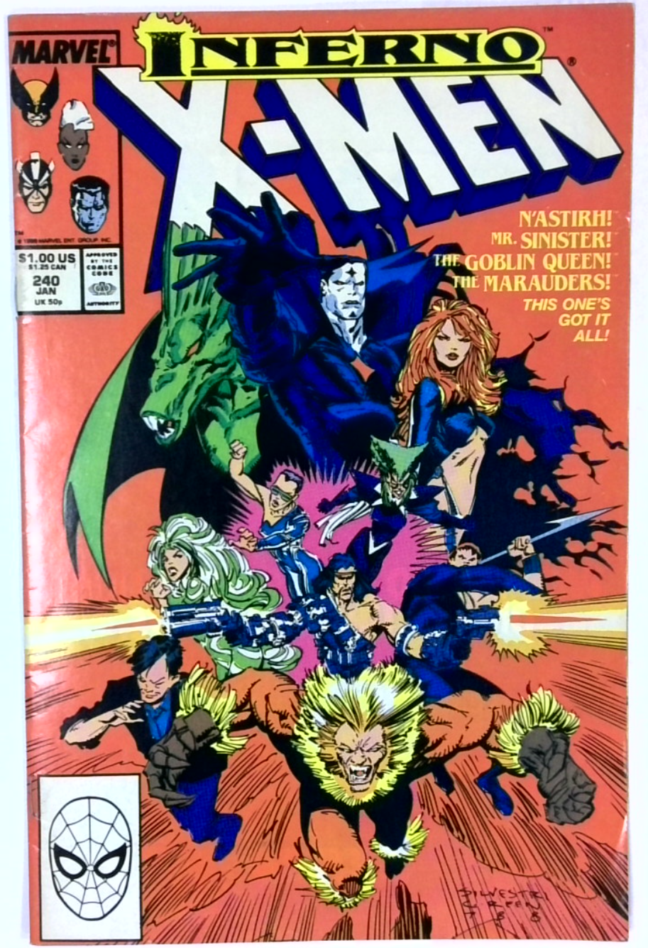 Uncanny X-men #240 1989 | Odin's Place