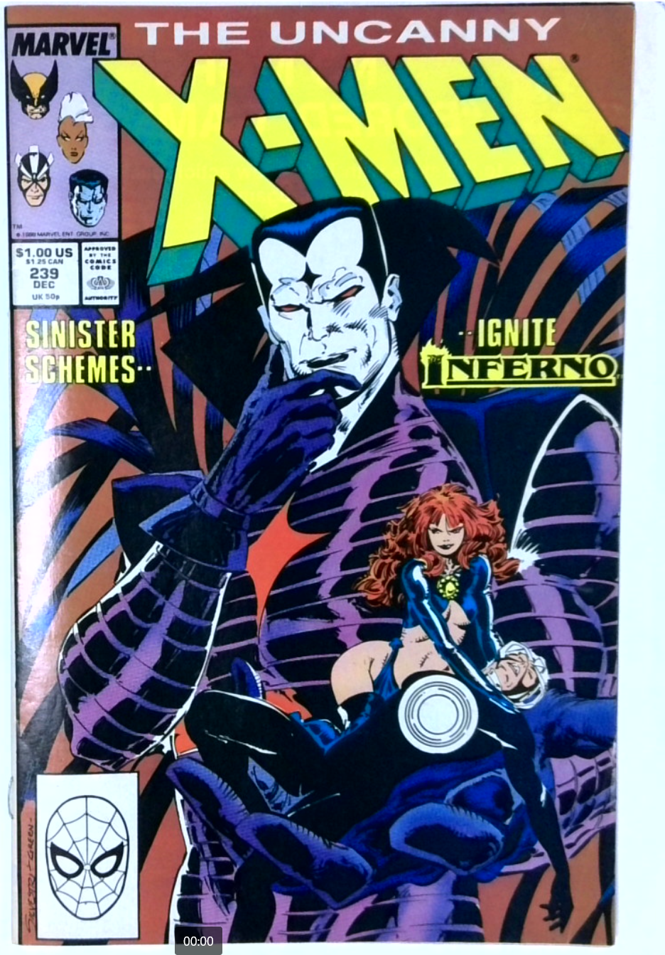 Uncanny X-men #239 1988 | Odin's Place