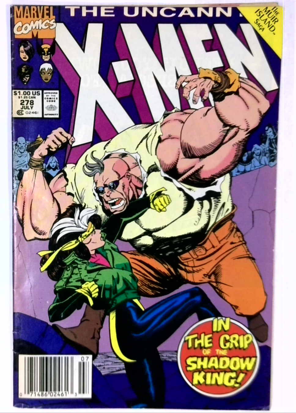 Uncanny X-Men #278 1991 F+ 6.5 | Odin's Place