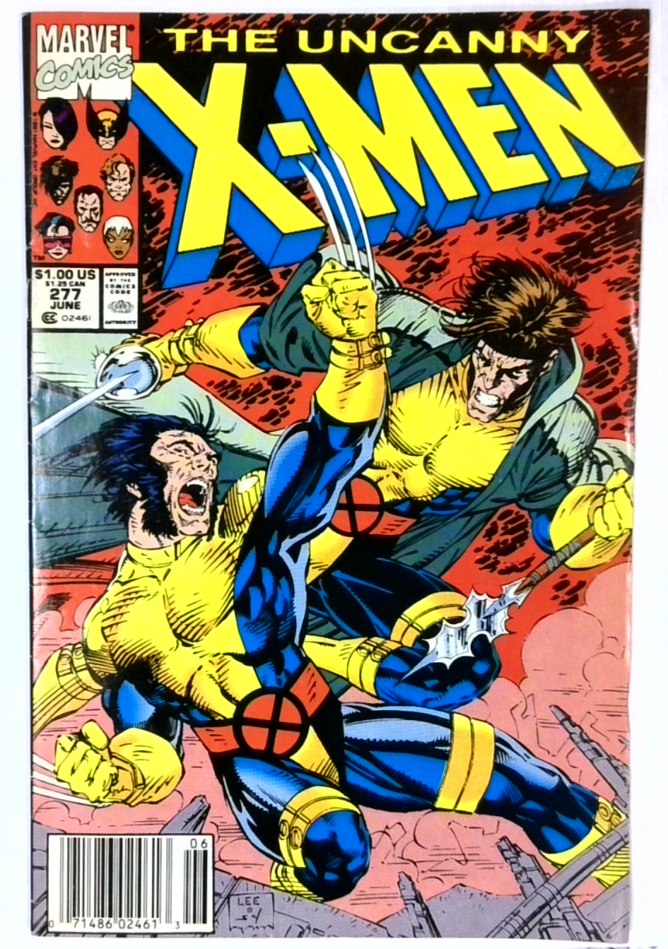 Uncanny X-Men #277 1991 VF- 7.5 | Odin's Place