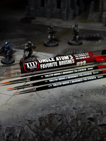 Monument Hobbies: Uncle Atom's Favorite Brushes | Odin's Place