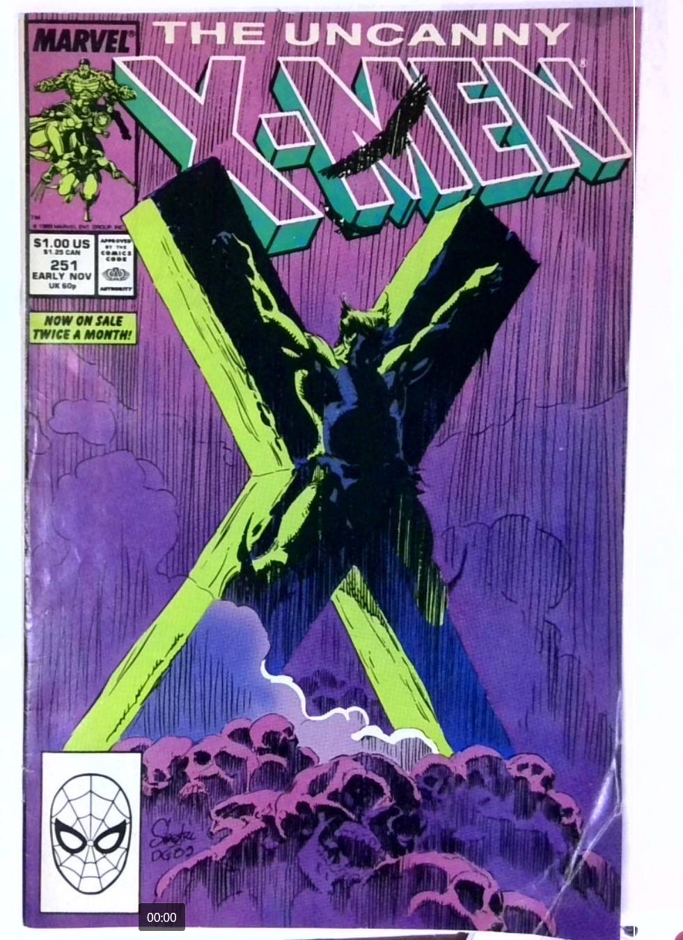 Uncanny X-Men #251 1989 F+ 6.5 | Odin's Place