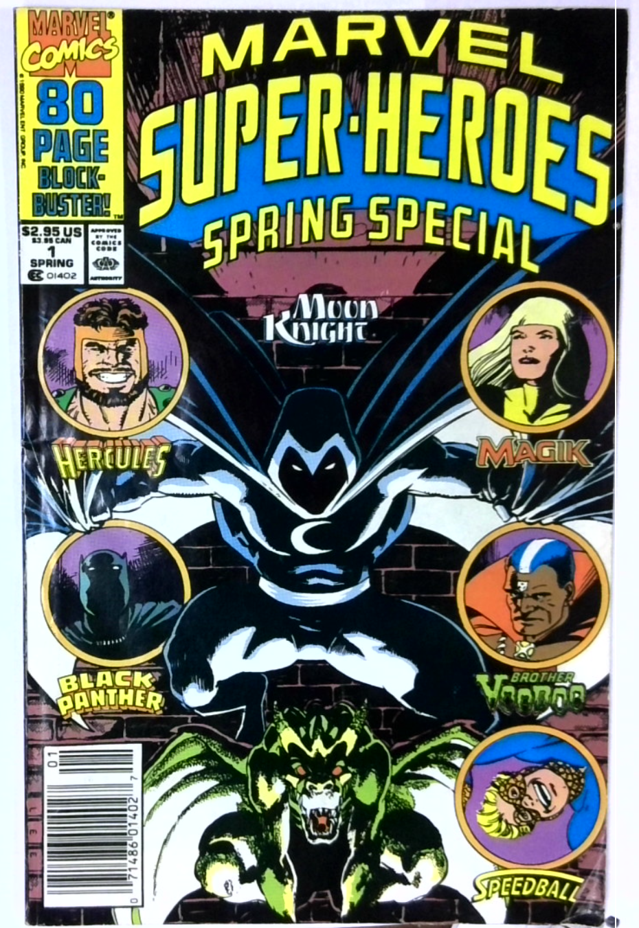 Marvel Super-Heroes Spring Special #1 1990 F/VF 7.0 | Odin's Place
