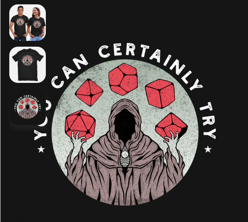 T-Shirt: You Can Certainly Try | Odin's Place
