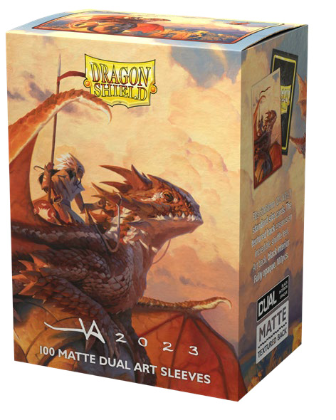 Dragon Shield Dual Sleeves: Matte 100ct | Odin's Place
