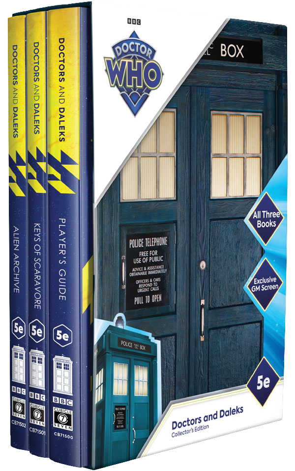 DNR - Doctor Who RPG: Doctors and Daleks - Collectors Edition (5E) | Odin's Place