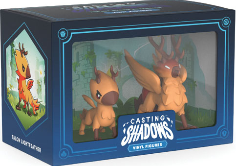 Casting Shadows Vinyl Figures Set: Talon Lightfeather & Talon the Dark Storm | Odin's Place