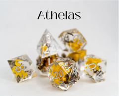 NTSD Sharp-Edged Dice in Test Tube, Assorted Styles | Odin's Place