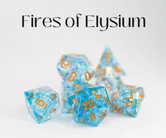 NTSD Sharp-Edged Dice in Test Tube, Assorted Styles | Odin's Place
