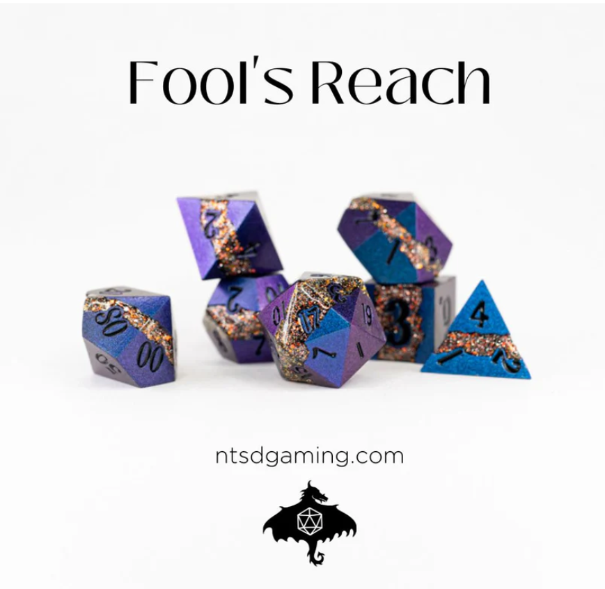 NTSD Gaming Metal Dice Assorted Styles | Odin's Place