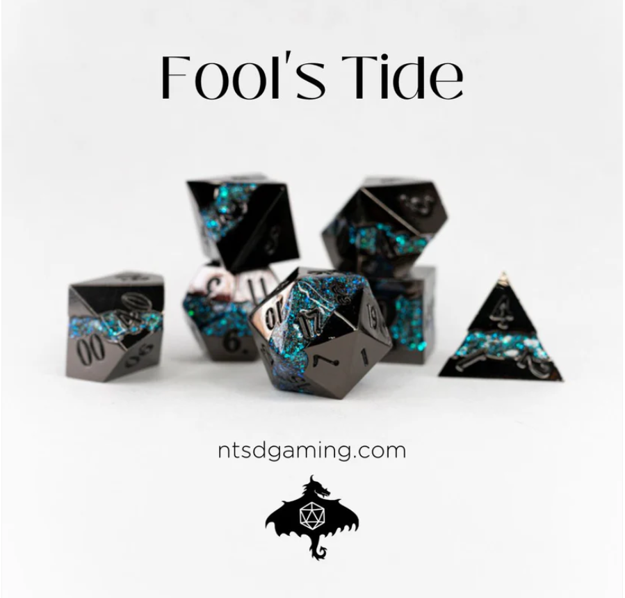 NTSD Gaming Metal Dice Assorted Styles | Odin's Place