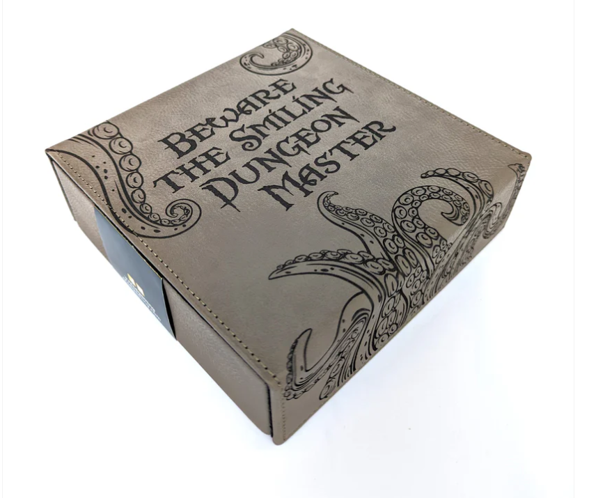 NTSD Gaming Vegan Leather Dice Box, Assorted Styles | Odin's Place