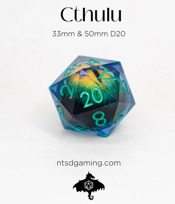 NTSD Gaming Oversize D20 Assorted Styles | Odin's Place