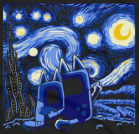 T-Shirt: Bluey Bluey Night | Odin's Place