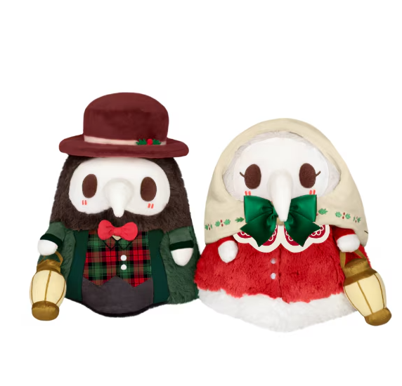 Squishable Mini Holiday Plague Doctor & Nurse Set | Odin's Place