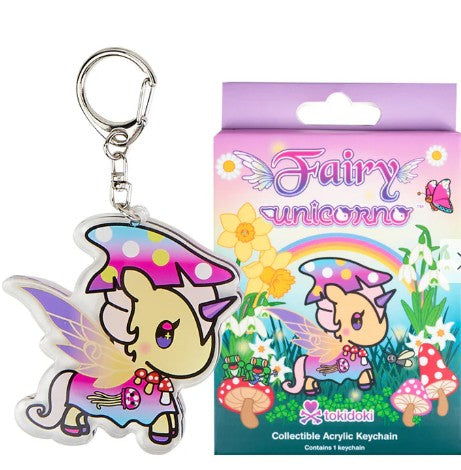 Tokidoki Fairy Unicorno Acrylic Keychain Blind Box | Odin's Place