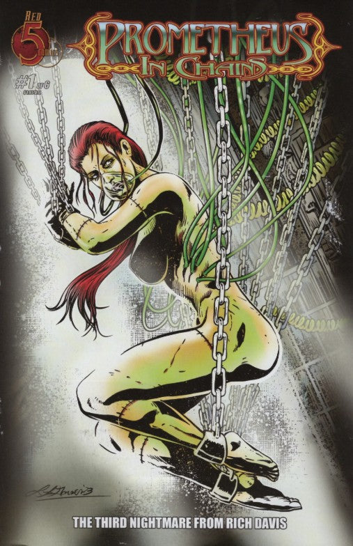 Prometheus In Chains Issue #1: Les Garner Cover #2 (Mature) | Odin's Place