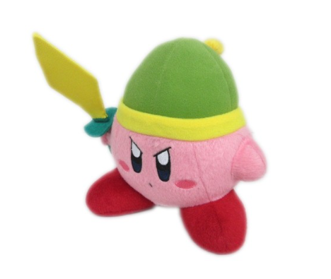 Kirby as Link 6 Inch Plush | Odin's Place