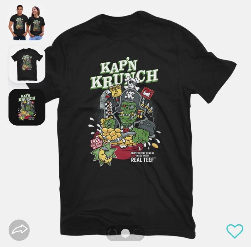 T-Shirt: Kap'n Krunch | Odin's Place