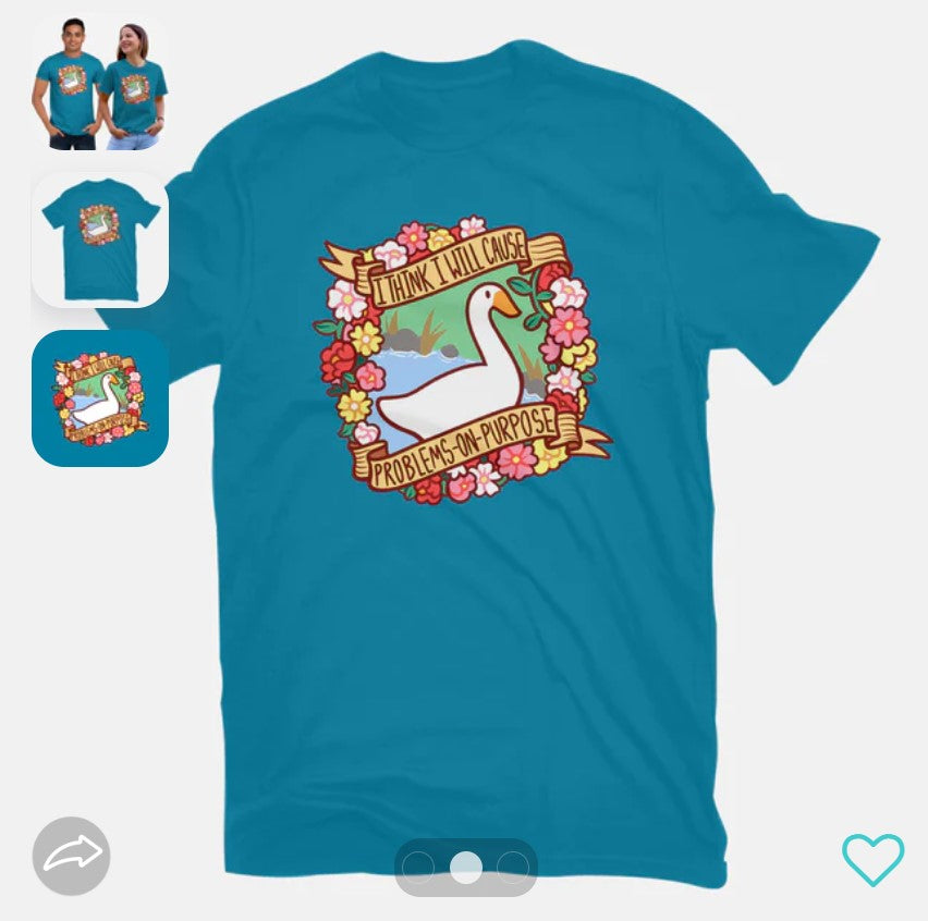 T-Shirt: Problematic Goose | Odin's Place