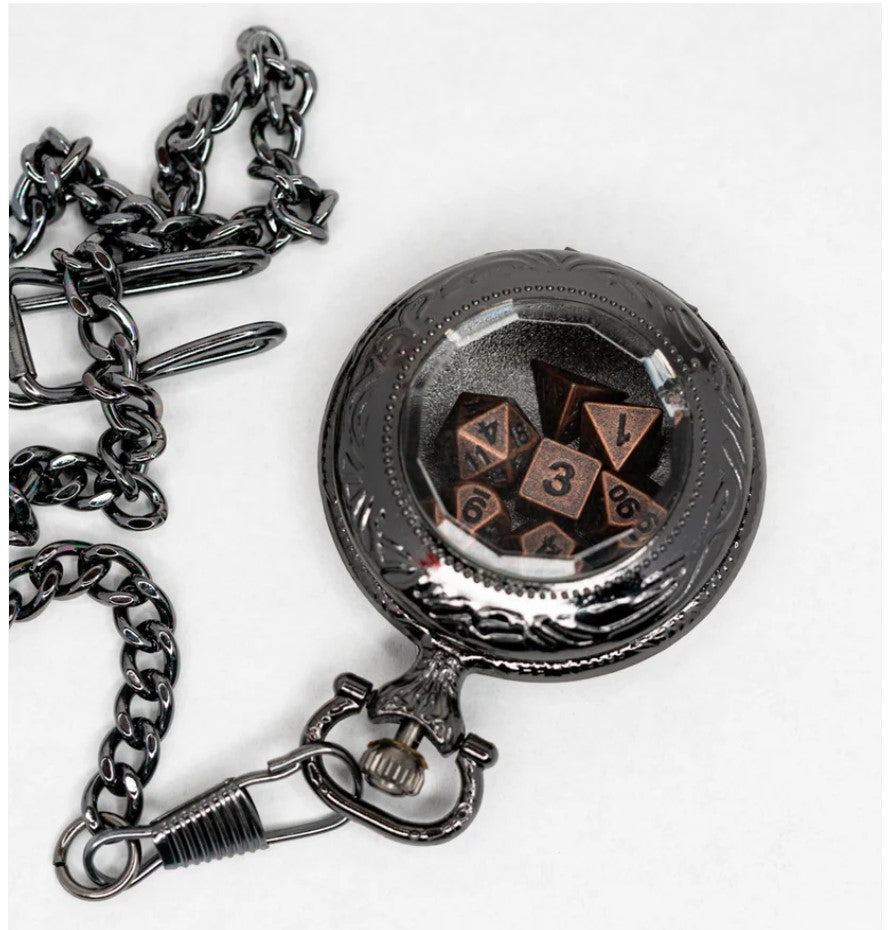 NTSD Dice Pocketwatch Black | Odin's Place