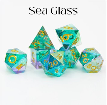 NTSD Sharp-Edged Dice in Test Tube, Assorted Styles | Odin's Place