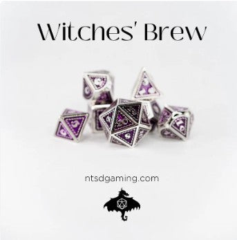 NTSD Gaming Metal Dice Assorted Styles | Odin's Place