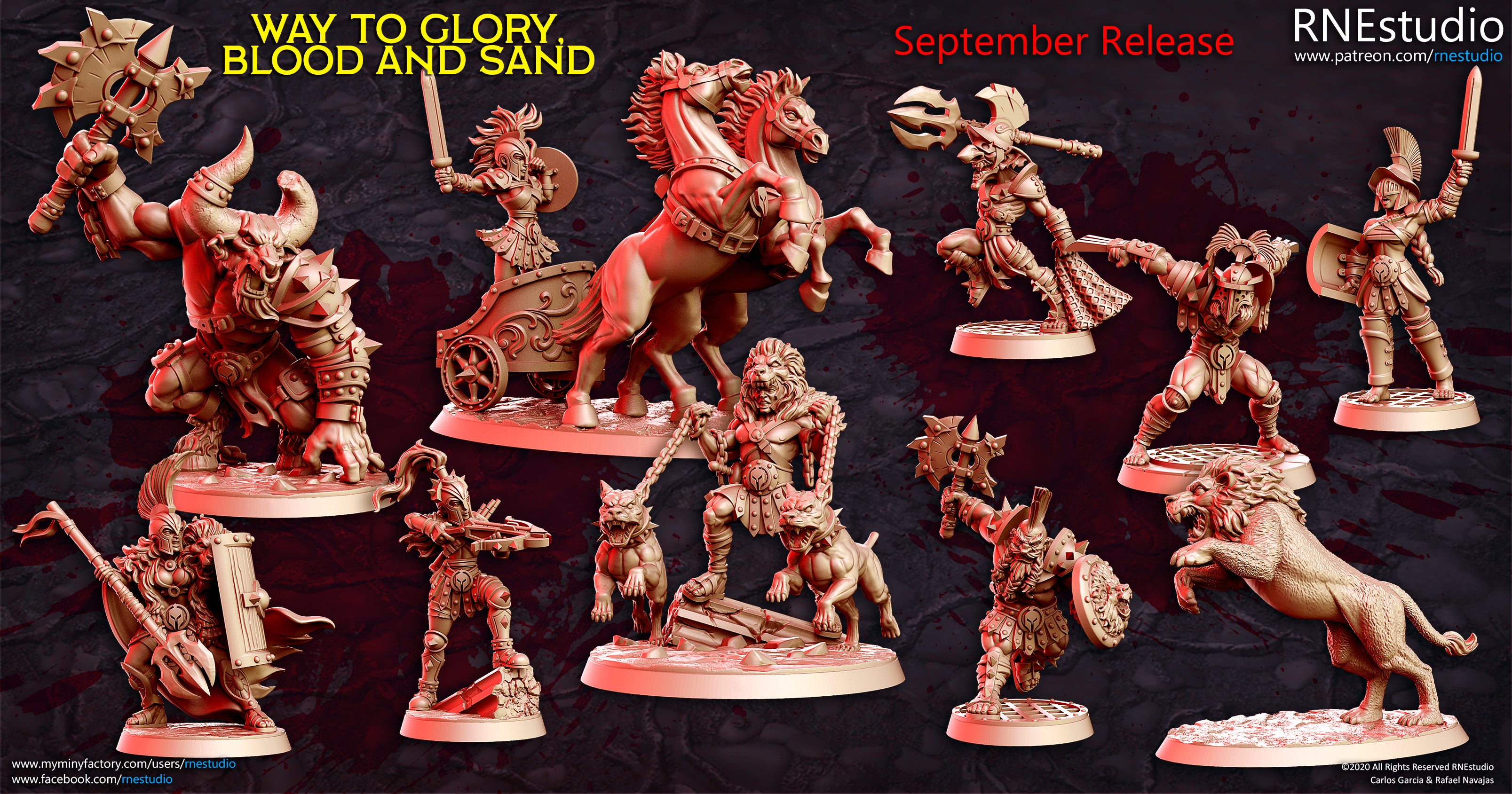 Dragon's Lair Printed Mini: The Way to Glory, Blood, and Sand Set | Odin's Place