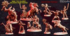 Dragon's Lair Printed Mini: The Way to Glory, Blood, and Sand Set | Odin's Place
