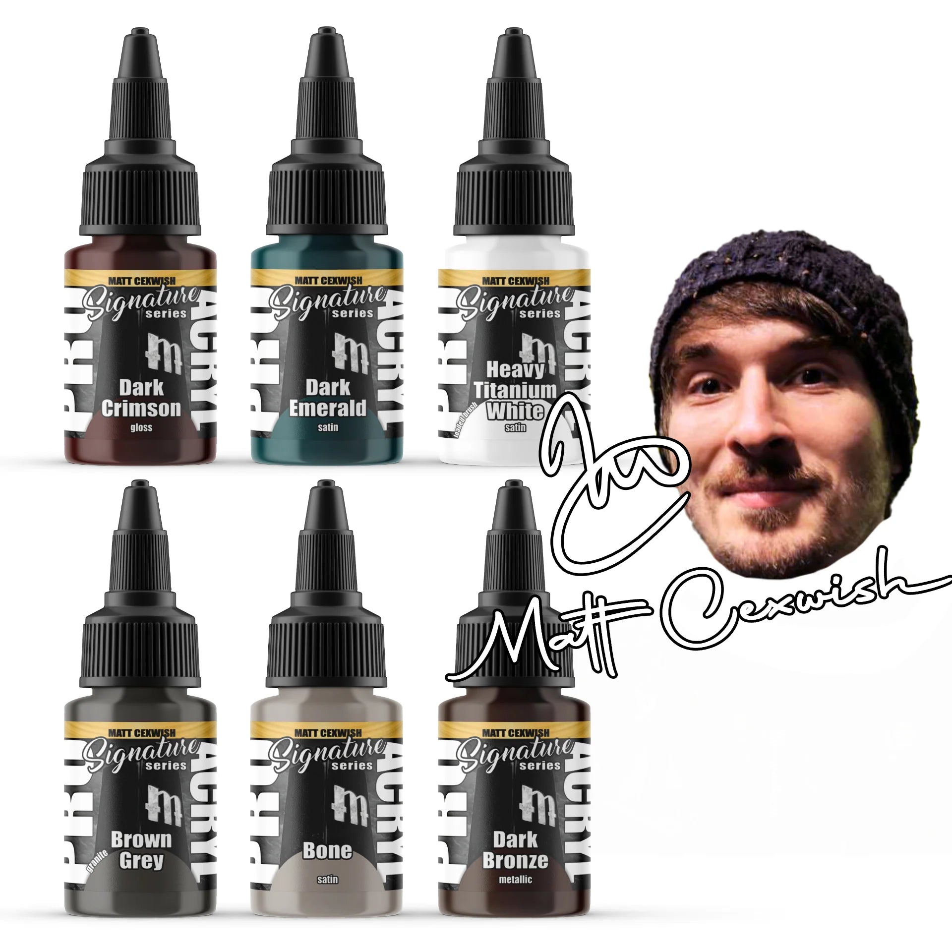 Pro Acryl Signature Series Matt Cexwish Paint Set 4 | Odin's Place