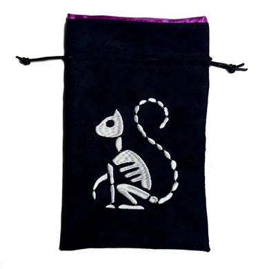 Black Oak Workshop Skelekitty Dice Bag | Odin's Place