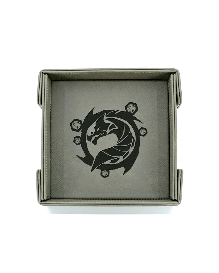 Emberglow: Magnetic Vegan Leather Dice Trays, Assorted Styles | Odin's Place