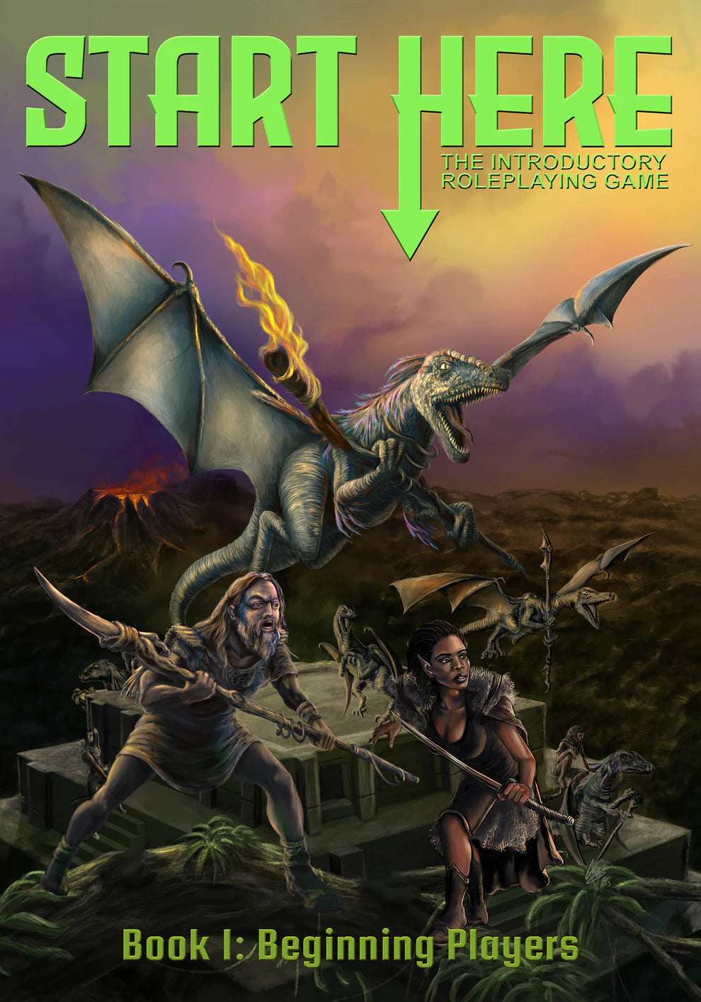 Start Here - The Introductory Roleplaying Game RPG: Book One - Beginning Players | Odin's Place