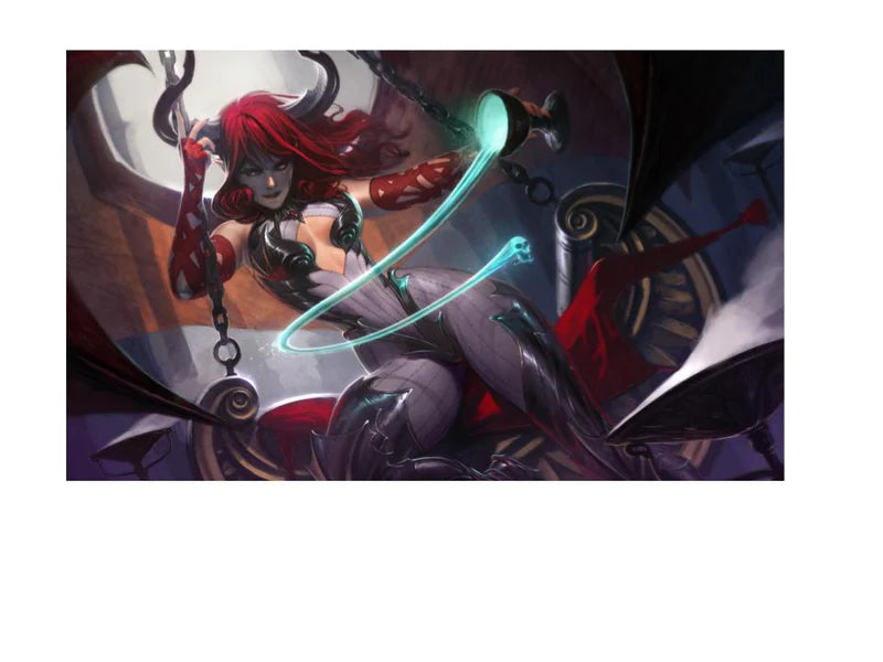 Gamer Mats Playmat: Succubus Stitched | Odin's Place