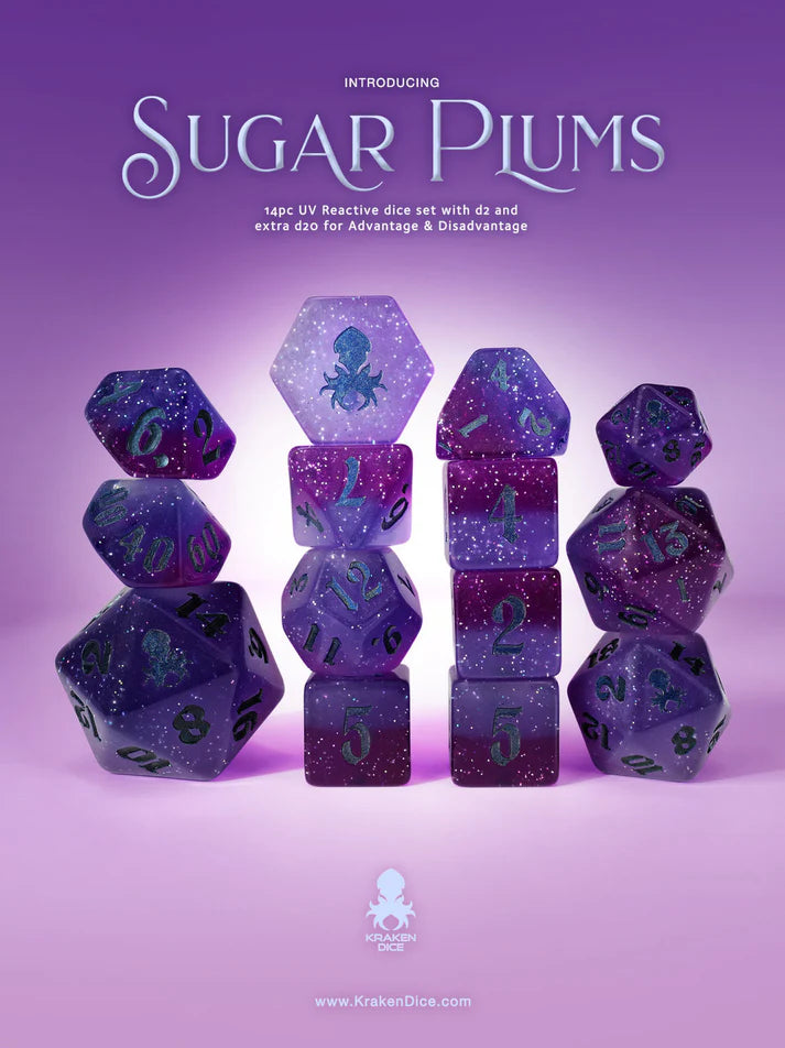 Kraken Dice - Color Changing Sets | Odin's Place