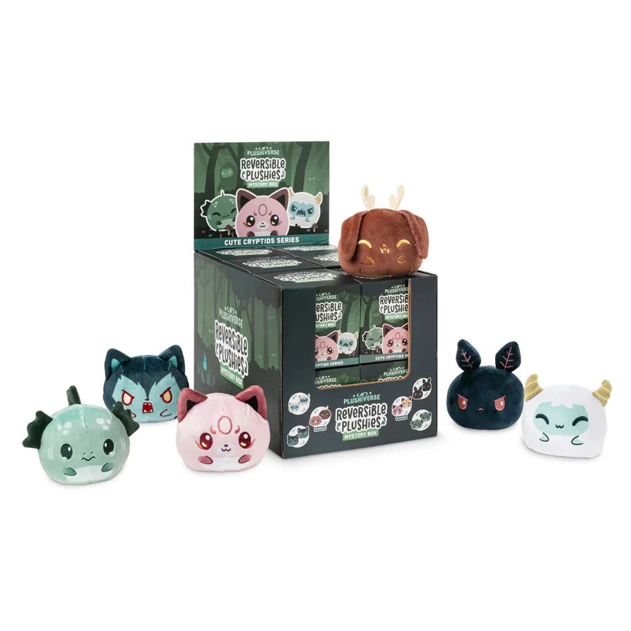 Plushiverse: Blind Box Reversible Plushies Cute Cryptids 3in - PDQ | Odin's Place