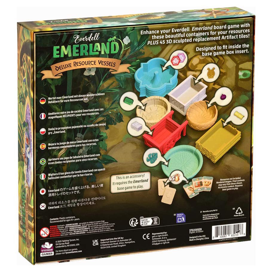 Everdell: Emerland: Deluxe Resource Vessels | Odin's Place
