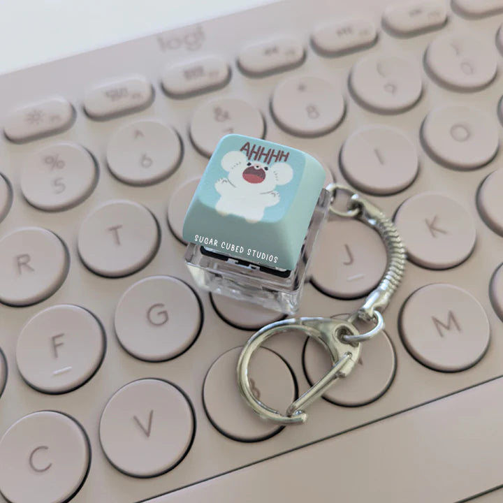Sugar Cubed Studios Fidget Keycap Keychains | Odin's Place